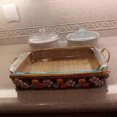 3 BAKING DISHES