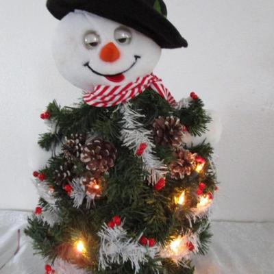 Avon Lighted, singing Snowman