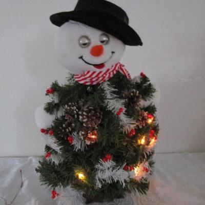 Avon Lighted, singing Snowman