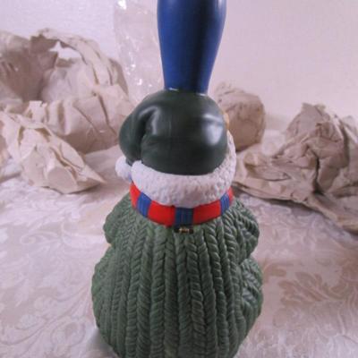 New Christmas Bear ceramic bell