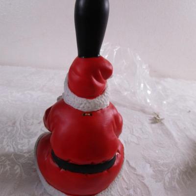 New Santa ceramic bell