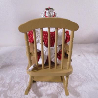 New "The Woman Behind Christmas" décor with sewing basket