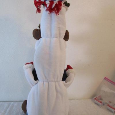 New "Snowy Holiday Friends" lighted talkding decor