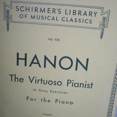 14 Vintage piano books