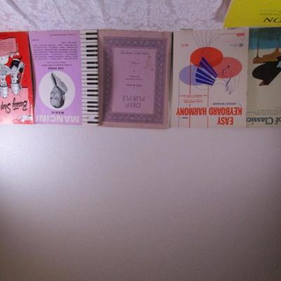 14 Vintage piano books
