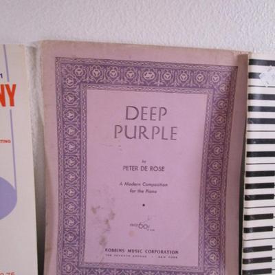 14 Vintage piano books