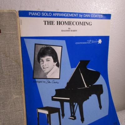 14 Vintage piano books