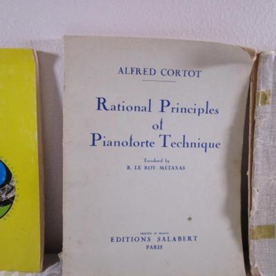14 Vintage piano books