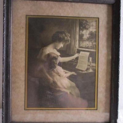 Vintage H.M. Co. "Evening Song" picture