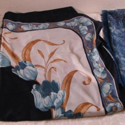 Winter scarf & 2 decorative scarves