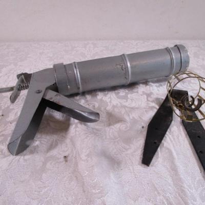 Stand for wood burner or soldering iron, caulking gun