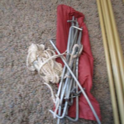 1 red tent
