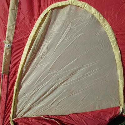 1 red tent