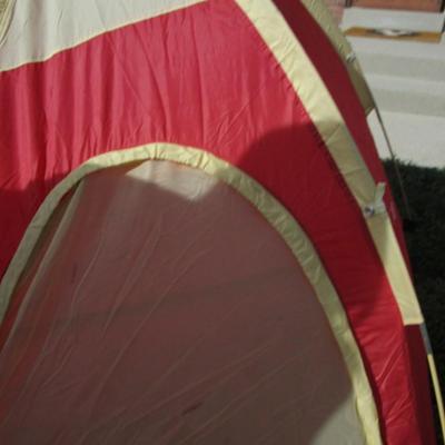1 red tent