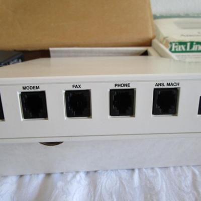 Fax line manager