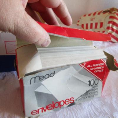 Envelopes & staples