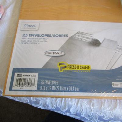 Envelopes & staples