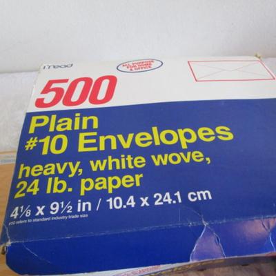 Envelopes & staples