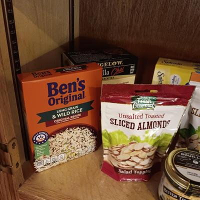 GROCERIES, TEA, DISPOSABLE BAKEWARE AND MORE