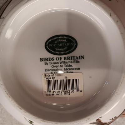 PORTMEIRION BIRDS OF BRITAIN TEAPOT