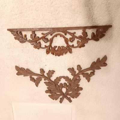 CAST IRON ORNATE WALL DECOR
