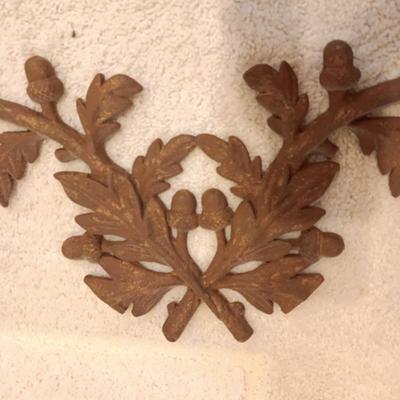 CAST IRON ORNATE WALL DECOR