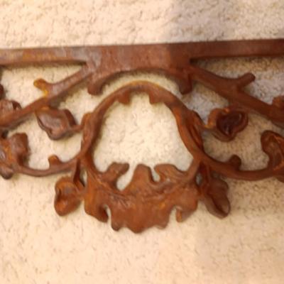 CAST IRON ORNATE WALL DECOR