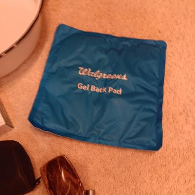 LARGE ENAMEL BOWL, SMALL TOILETRY BAG, NEW SHOWER STALL MAT & MORE