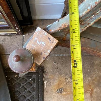 Humphrey Fireplace Antique Embossed Iron Gas Insert