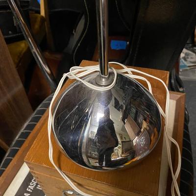 MCM chrome chrome table lamp Robert Sonneman