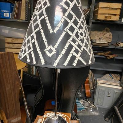 MCM chrome chrome table lamp Robert Sonneman