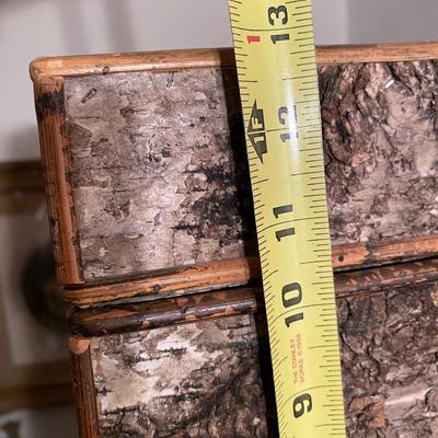 Two boxes with Bark Surface, VERY COOL!