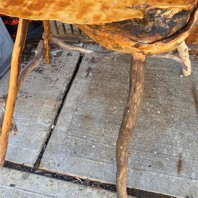 RUSTIC REDWOOD Small TABLE