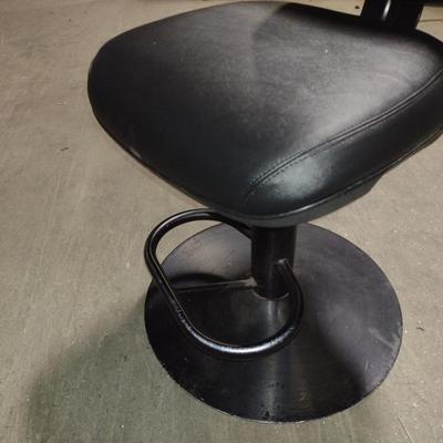 Set of 6 Gary Platt Slot Machine Chair Hex Back with Chrome Base