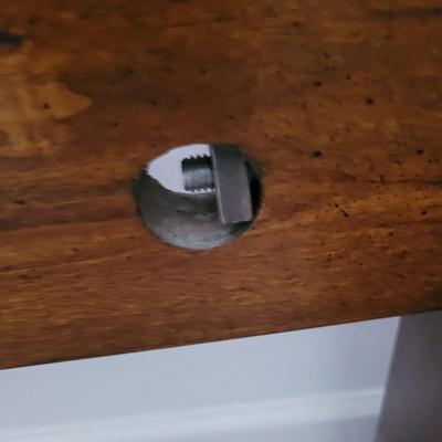 Wooden Four Post Queen Bed (PB-MG)