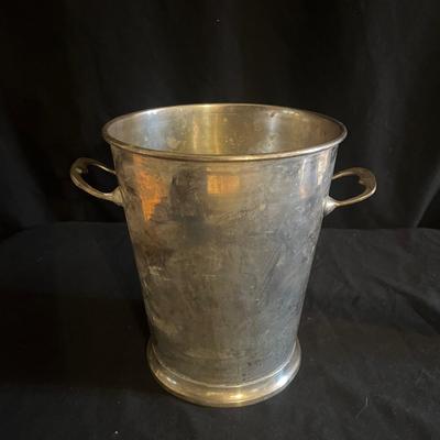 Silver Plate Ice Bucket With Stand (GB2-MG)