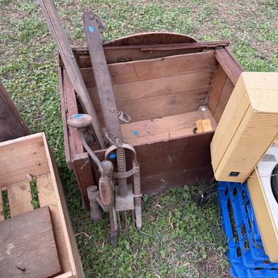 Wooden things lot