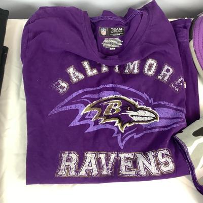 G8328 Lot of Baltimore Ravens Fan Shirts