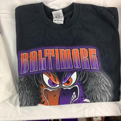 G8328 Lot of Baltimore Ravens Fan Shirts