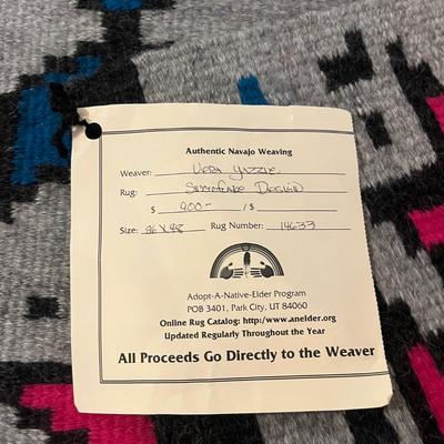 Two Authentic Navajo Weavings (GB2-MG)