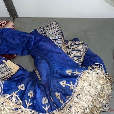 X52-vibrant, detailed and ornate beaded, cultural jacket