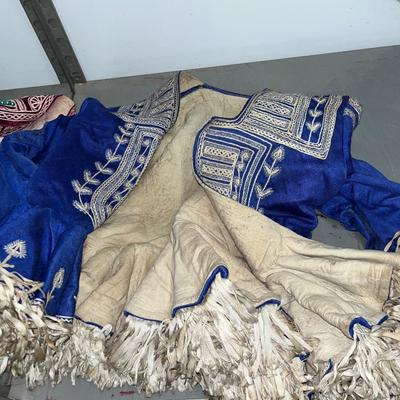 X52-vibrant, detailed and ornate beaded, cultural jacket