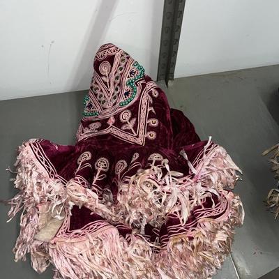 X51-vibrant and ornate beaded cultural jacket