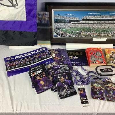 G8337 Bailtmore Ravens Fan Collection Lot