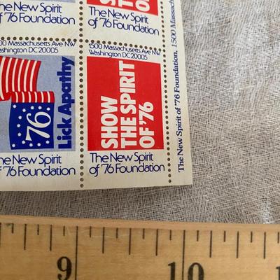 USA Cinderellas Stamp Seal The New Spirit Foundation 1976