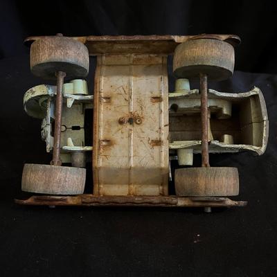Hubley Die Cast Toy Bulldozer & Metal Lamb (LR-MG)