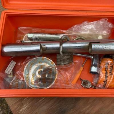 Hedge Trimmer, Weed Whacker and Accessories