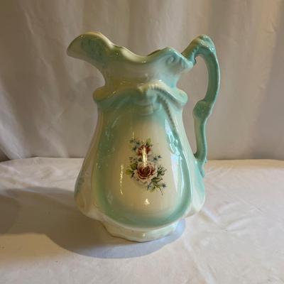 Ceramic Wash Pitcher & Basin (LR-MG)