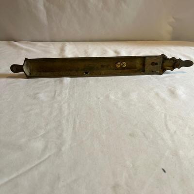 Brass Church Processional Candleholder & Brass Coat Hook (LR-MG)