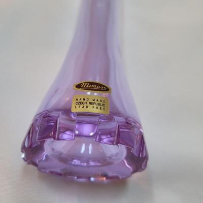Moser Glass Oil and Vinegar Decanters (DR-EL)